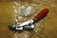 DE-STA-CO Model 604 Straight Line Clamp: (46 pcs) Through-Hole Base Mounting, Std Horizontal Handle, 0.62 in Arm Lg