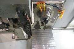 Milltronics VM20A (VM4020) CNC Vertical Machining Center, Centurion 8200 CNC Control, Renishaw Probing System, 20 ATC, Chip Auger