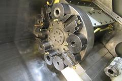Haas HL-2 CNC Lathe Turning Center, Programmable Tailstock, Chip Auger