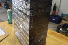 Multi Bin Cabinet with Drills and Reamers