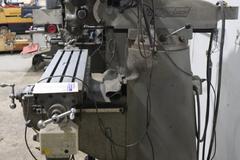 Bridgeport 1J Vertical Milling Machine, Variable Speed Power Table Feed, 2-Axis DRO