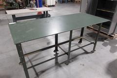 Heavy-Duty Steel Work Bench
