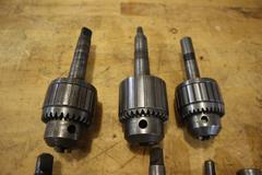 Several Jacobs Drill CHucks and (2) Albrecht Keyless Drill Chucks