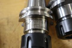 Techniks CT40 Taper Tool Holders: (5) ER-20 Collet Holders, (5) ER-32 Collet Holders