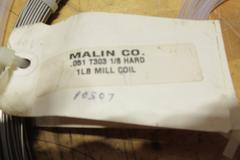 Copper Tubing Various Lengths, T303 .051 & .080 SS Wire