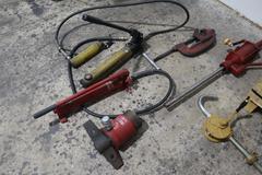 Hydraulic Power Units, Barrel Pumps, Large Ridgid Pipe Cutter
