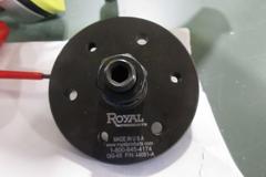 Royal Products Quick Grip 65 Spindle Nose A2-8 Mounting, with QG-65 Collets (8pcs), Back Stop, and Installation Tool