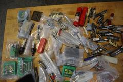 HSS Taps and Dies, Large and Small, Metric and Standard