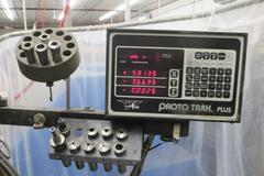 Bridgeport Series I-2HP CNC Vertical Milling Machine, Proto Trak Plus 2-Axis CNC Control/3-Axis DRO, Chrome Ways, Kurt Power Draw Bar