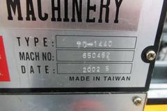 Central Machinery TD-1440 Engine Lathe,  6" 3-Jaw Chuck, Tool Post, Tailstock, Steady Rest 
