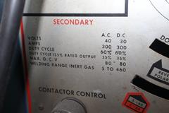 Miller Model 330A/BP AC/DC Tig Welder, with Cables, (2) Torches, Chiller, Foot Trip, Cart and Extra Rod