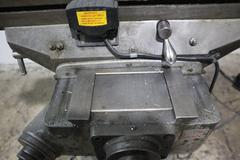 Bridgeport 1J Vertical Milling Machine, Variable Speed Power Table Feed, 2-Axis DRO