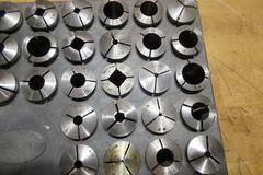 Assorted 5C Collets & Rack 1/16"-1-3/32"