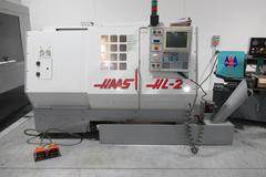 Haas HL-2 CNC Lathe Turning Center, Programmable Tailstock, Chip Auger