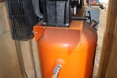 C'Aire 7.5 HP Piston Type Air Compressor, Tw0-Stage with Vertical Air Tank
