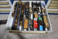 Equipto HD Tool Cabinet - LOADED with Drills, Taps and Dies, Countersinks, Letter and Number Punches and More