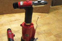 Florida Pneumatic Rivet Gun Model FP-891, and Desoutter Pneumatic Screwdriver Model SC2-065A500-S4Q