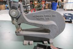 Heinrich No. 6 Deep Throat Bench Punch w/ Assorted Punch & Dies
