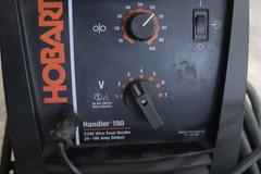 Hobart Handler 190 Wire Feed  MIG Welder with Hoses, Hobart Torch, Built-In Wire Feed, Gas Regulator, Cart
