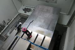 Milltronics VM20A (VM4020) CNC Vertical Machining Center, Centurion 8200 CNC Control, Renishaw Probing System, 20 ATC, Chip Auger