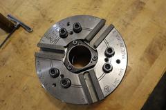 MMK 8.25" 3-Jaw Hydraulic Chuck, 1.5" Hole 