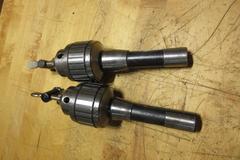 Jacobs 3JT Keyed Super Chucks with Keys, with R8 Tapers (2)