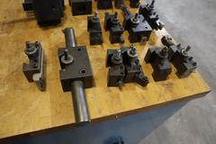 Aloris CXA Quick Change Tool Post with Various Tool Holders and More