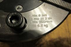 Kitagawa N-05 5" 3-Jaw Power Lathe Chuck
