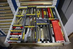 Equipto HD Tool Cabinet - LOADED with Drills, Taps, Reamers, Pipe Taps