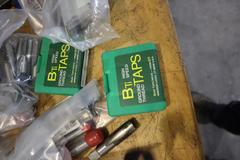 HSS Taps and Dies, Large and Small, Metric and Standard