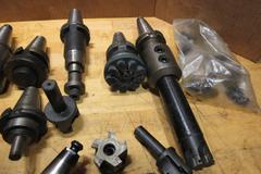CAT40 Shellmill Holders, Ridged Endmill Holders, Boring Head & Various Shellmills