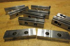 6" Vise Hard Jaws (10)