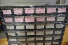 Multi Bin Cabinet with Drills and Reamers