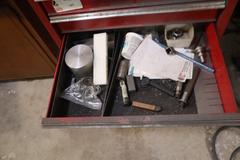 Homak 6 Drawer Rolling Tool Cabinet with Contents