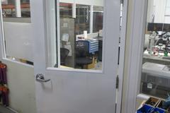 Quality Assurance Lab - 20' x 20' with (1) 72" x 120" Double Door Entrance and (1) 36" x 84" Door, Friedrich Wall Mounted Air Conditioner and MORE