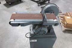 Enco Combination Sanding Machine: 9" Disc Sander, 48" x 6" Belt Sander