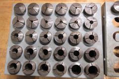 5C Collets 1/16"-1-1/8" & 5C Collet Rack's
