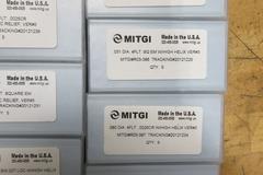 MITGI Carbide Endmills - Square, Radius, .031-.080 DIA NEW