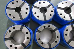 Royal Products Quick Grip 65 Spindle Nose A2-8 Mounting, with QG-65 Collets (8pcs), Back Stop, and Installation Tool