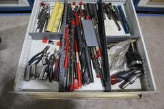 Equipto HD Tool Cabinet - LOADED with Drills, Taps and Dies, Countersinks, Letter and Number Punches and More