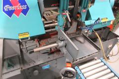 Peerless HB-1010AE Automatic Horizontal Band Saw, 10" Capacity, 1.25" Blade, 16" Auto Stock Feed, 9 Multi-Index - New 2018