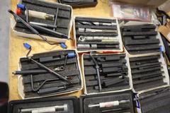 Large Lot of Assorted Heli-Coils, Drills, Taps, Inserts and Driver Tools