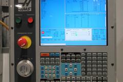 Haas TM-2 CNC Vertical Tool Room Mill, 40" x 16" x 16", 4K RPM, 10 ATC, CT40, Rigid Tap, Coolant - Only 218 Spindle Hours!