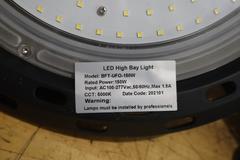LED Hanging Shop Lights, 110 Volt, Single Phase, 14' Diameter Housing (4 Units)
