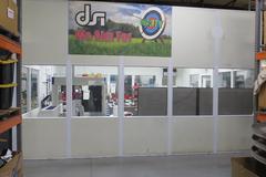 Quality Assurance Lab - 20' x 20' with (1) 72" x 120" Double Door Entrance and (1) 36" x 84" Door, Friedrich Wall Mounted Air Conditioner and MORE