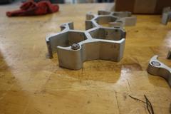 Royal Aluminum Magnetic Back Stop Set (5pcs) 15,20,25,30,35mm Thickness