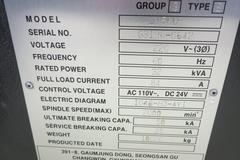 Hyundai Wia LV500R CNC Vertical Turret Lathe, Fanuc 32i, 15" 3-Jaw Chuck, 12-Station Turret, LNS/Turbo Chip Conveyor