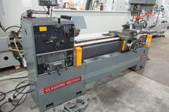 Clausing Metosa C 1765 Model Engine Lathe, Aloris Tool Post, Tailstock, Steady Rest, Sony 2-Axis DRO