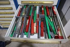 Equipto HD Tool Cabinet - LOADED with Drills, Taps, Reamers, Pipe Taps