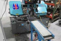 Peerless HB-1010AE Automatic Horizontal Band Saw, 10" Capacity, 1.25" Blade, 16" Auto Stock Feed, 9 Multi-Index - New 2018